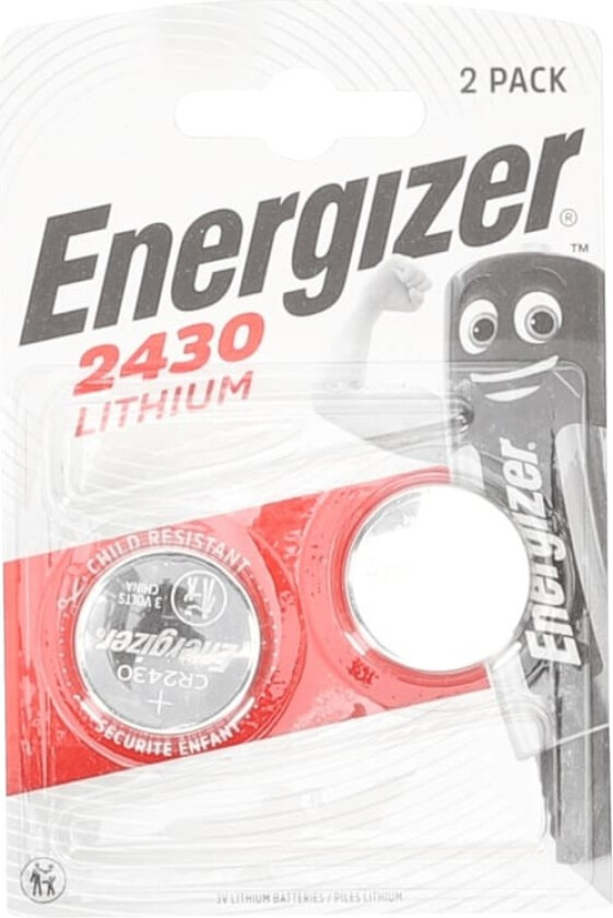 Energizer®batterier Lithium 2 pk