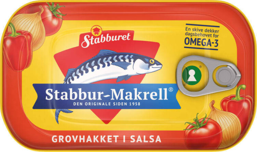 Stabbur-Makrell Hakket i Salsa 110g