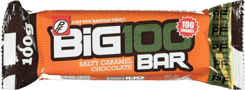 Big 100 Bar Salty Caramel Choc 100g Pf