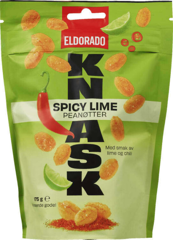 Peanøtter Spicy Lime 175g