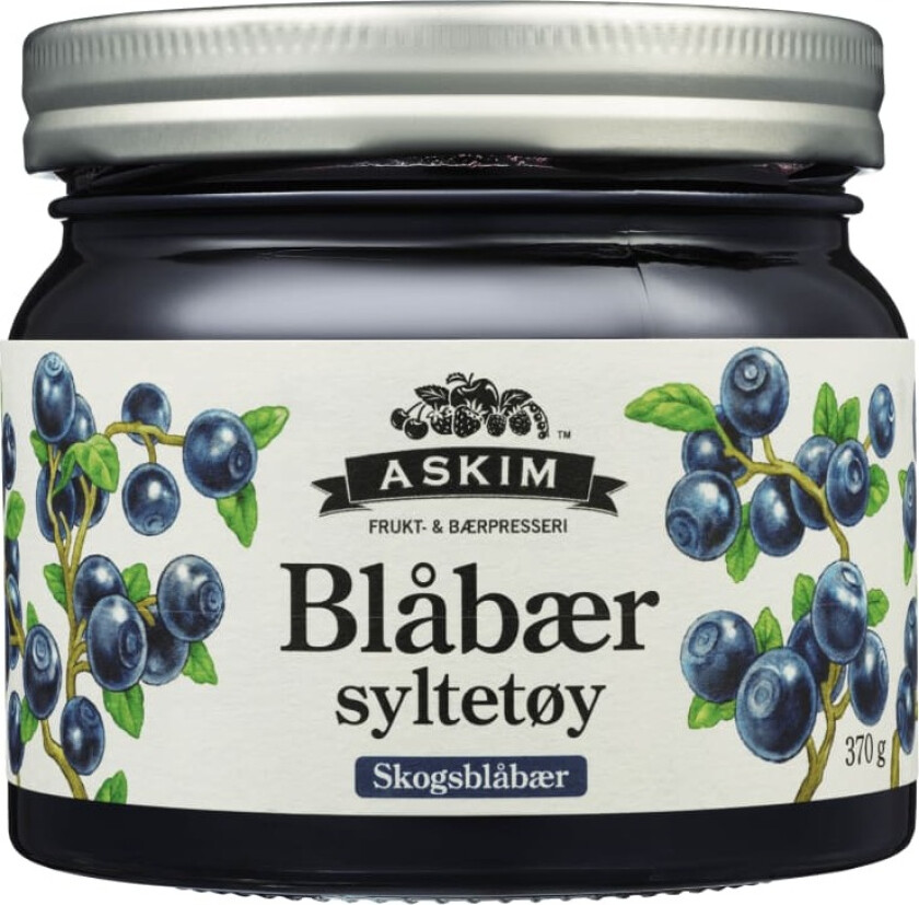 Blåbærsyltetøy 370g