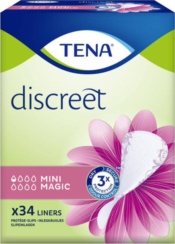 Tena Truseinnlegg Mini Magic 34stk