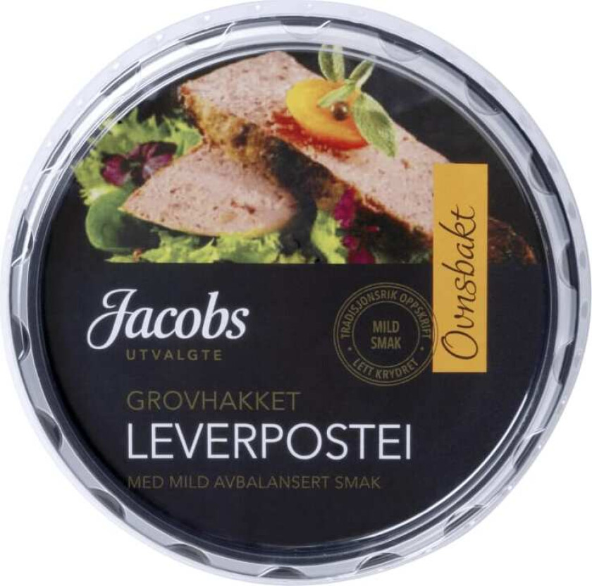 Leverpostei Grovhakket 175g