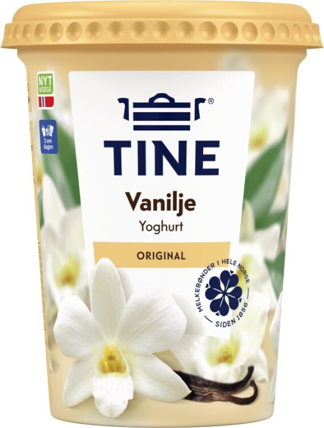 Tine Yoghurt Vanilje 500g