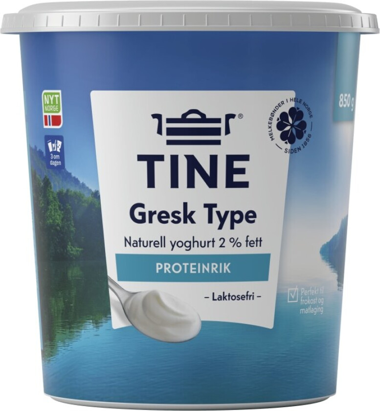 Bilde av Yoghurt Gresk Type Naturell 850g