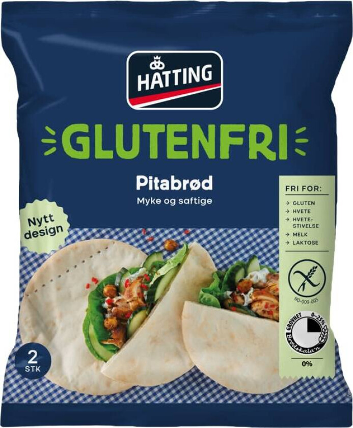 Bilde av Hatting Pitabrød 2pk 230g