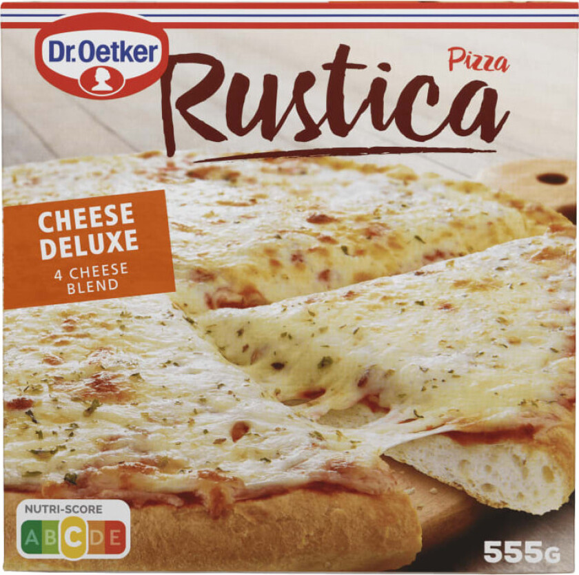 Rustica Pizza 4-Cheeses 555g Dr.Oetker