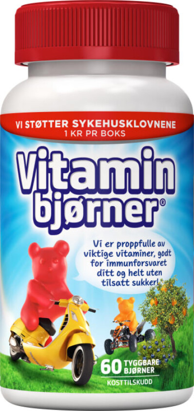 Collett Vitaminbjørner 60stk