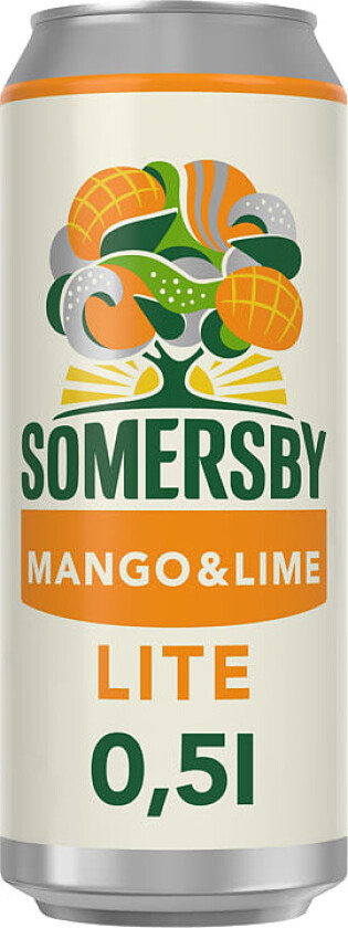 Somersby Cider Mango Lime Lite 0,5l boks