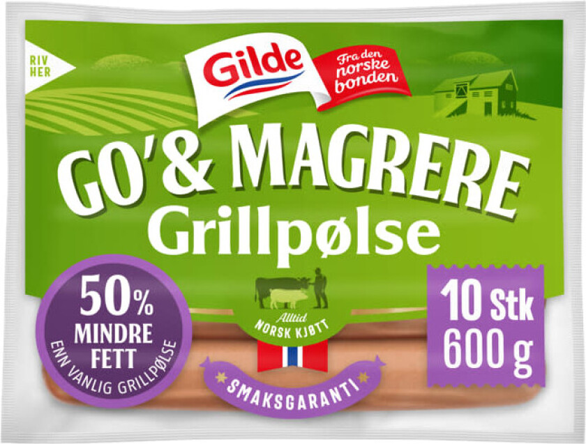 Bilde av Grillpølse 600g