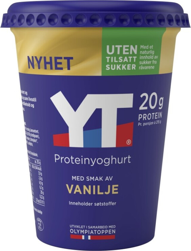 Tine Yt Protein Yoghurt Vanilje 430g