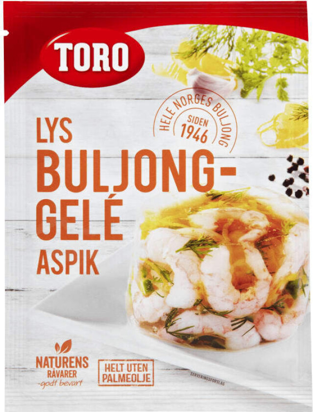 Bilde av Toro Lys Buljonggelé Aspik 25g