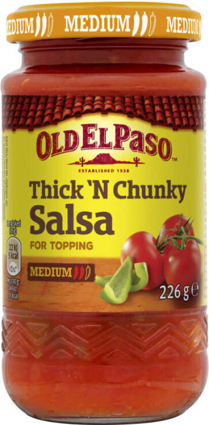Bilde av Old El Paso Taco Salsa Medium 226g