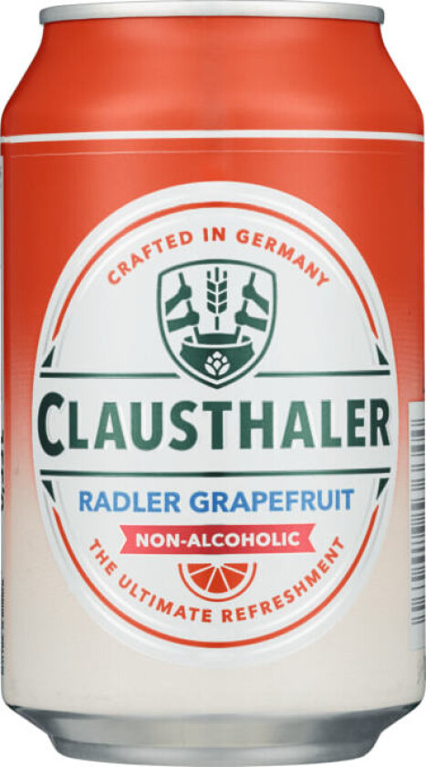 Clausthaler Radler Grapefruit 0,33l boks