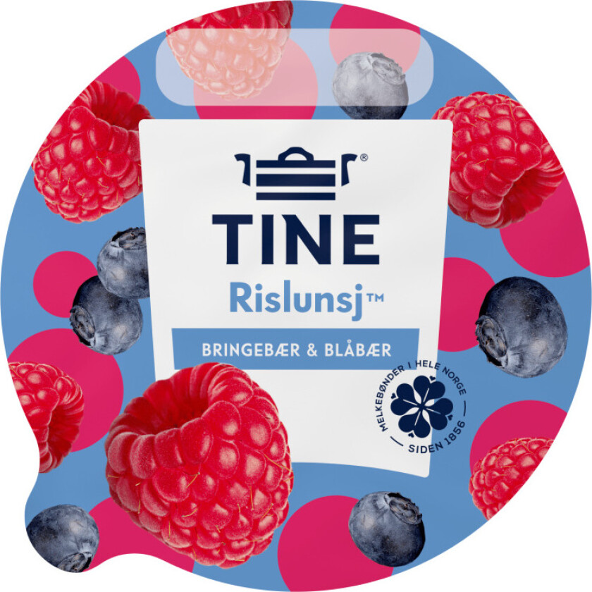 Rislunsj Bringebær/Blåbær 150g