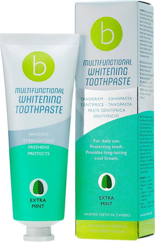 Beconfident Multifunctional  Whitening Toothpaste, extra mint, 75 ml