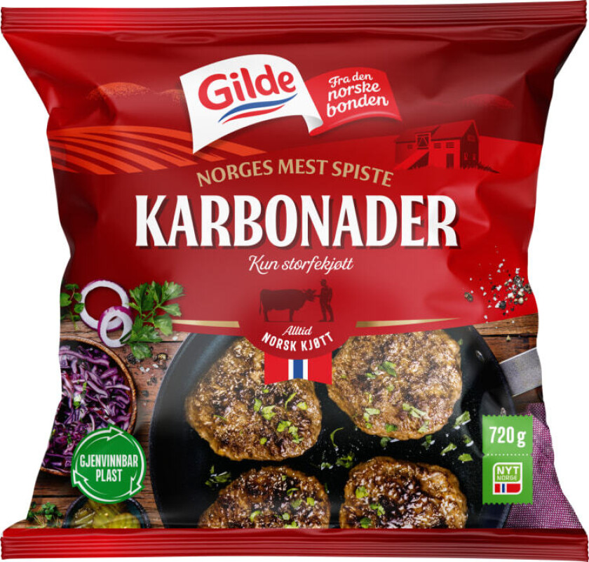 Bilde av Karbonader 720g