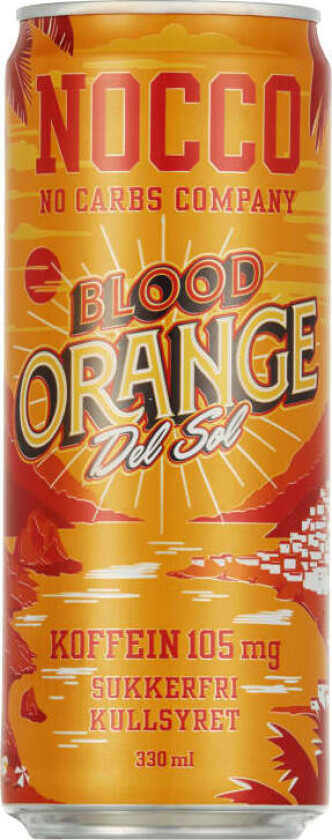 Nocco Blood Orange Del Sol 0,33l boks