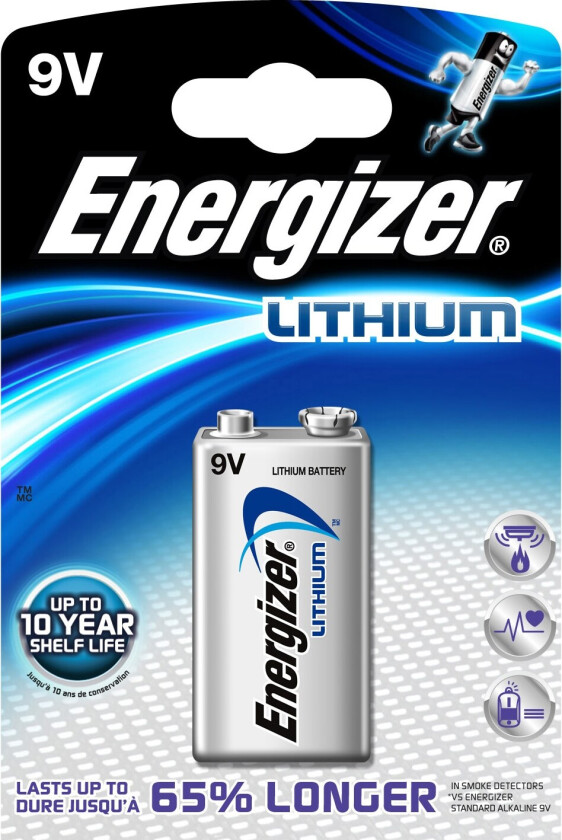 Bilde av Energizer® Ultimate Lithium 9V batteri