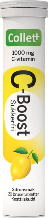 Bilde av C-Boost C-Vitamin Sitron 1000mg 20stk