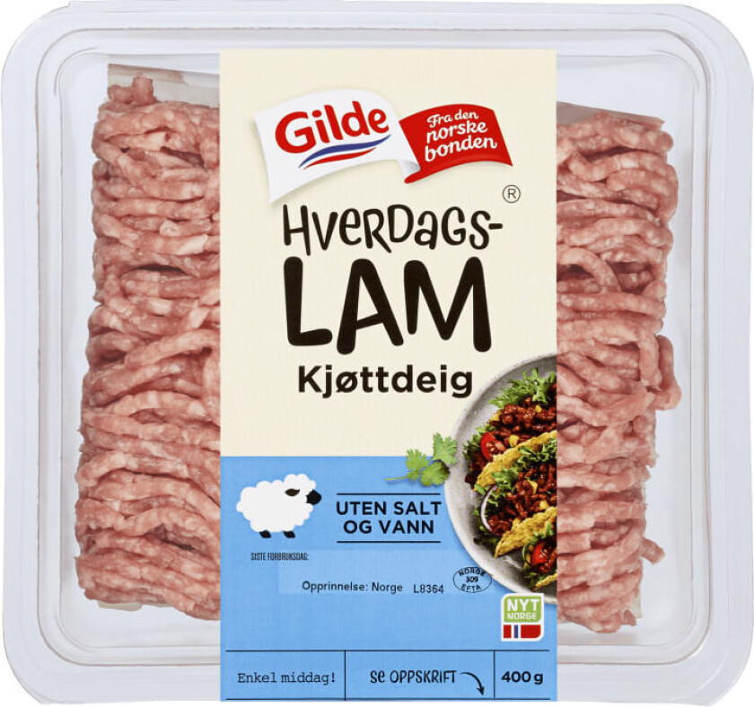 Bilde av Lammedeig Hverdagslam 400g