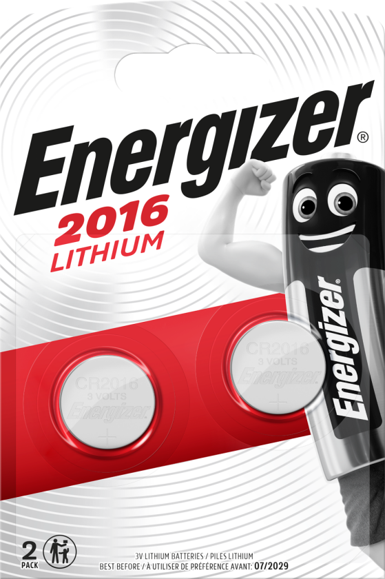 Bilde av Energizer Lithium CR2016 2 pk