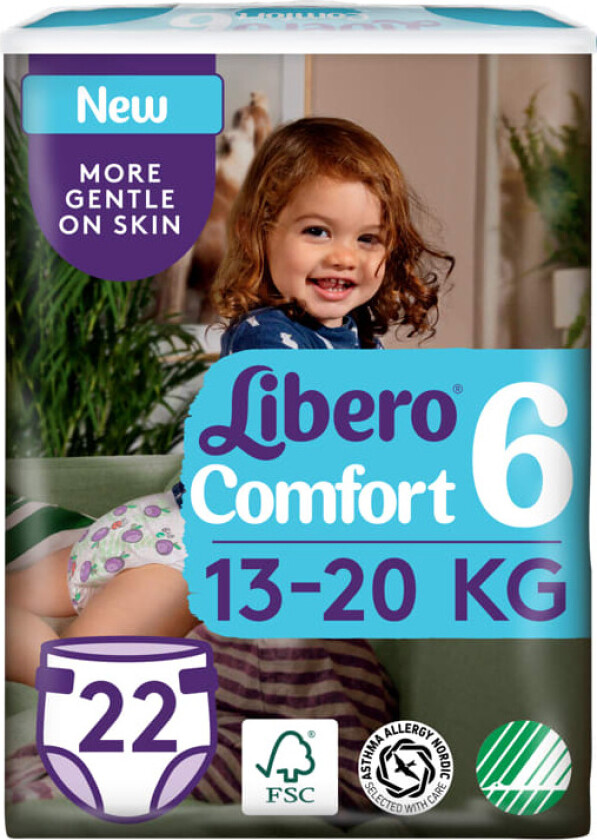 Libero Comfort Str.6 22stk