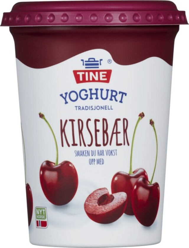 Tine Yoghurt Kirsebær 500g