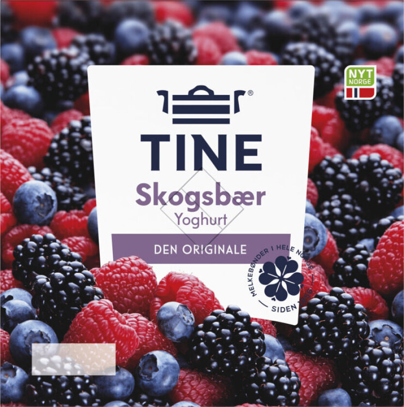 Tine Yoghurt Skogsbær 4x150g