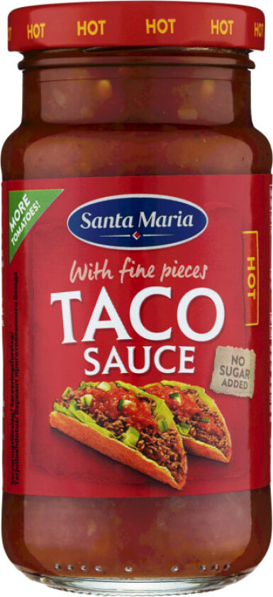 Bilde av Taco Sauce Hot 230g St.Maria