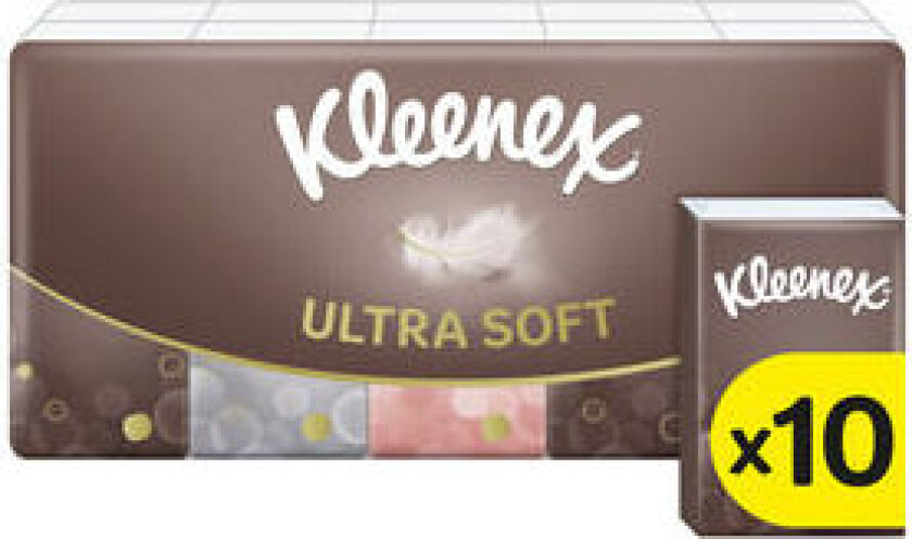 Kleenex Ultrasoft Mini Lommetørkle 70stk