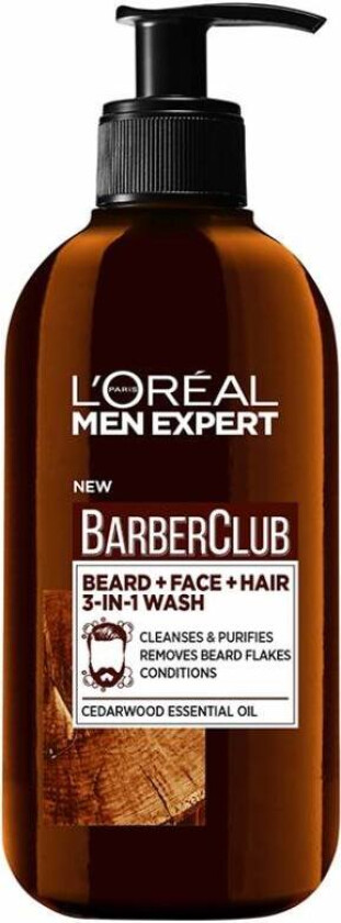 Men Expert Barber Club Wash 200ml