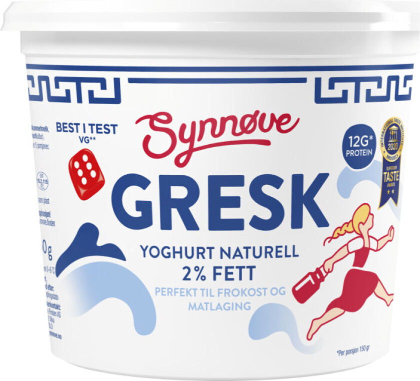 Yoghurt Gresk Naturell 750g