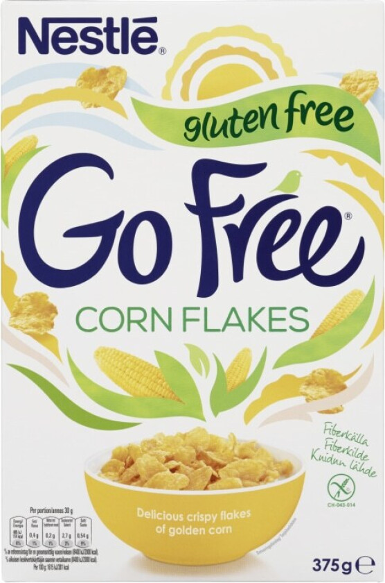 Bilde av Go Free Corn Flakes 375g