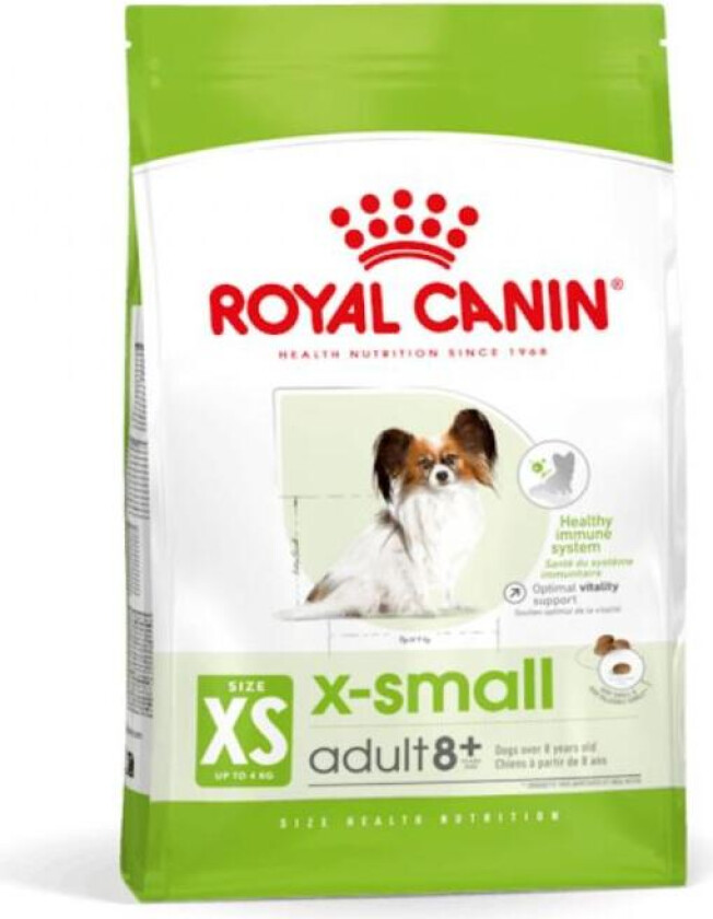 X-small Adult 8+ Tørrfôr til hund 1,5 kg