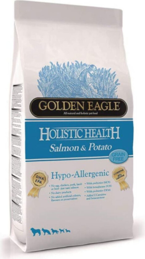 Bilde av Hypo-allergenic Salmon & Potato 26/12 Grain Free - 10 kg