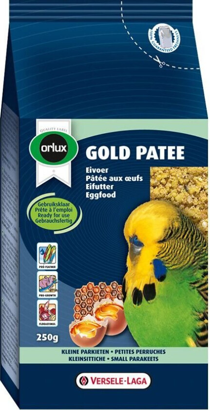 Orlux Eggfôr Gold Patee Undulat