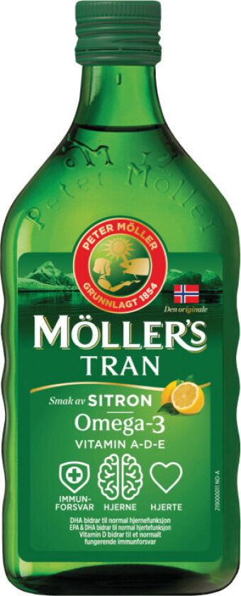 Möllers Tran Sitron 500ml
