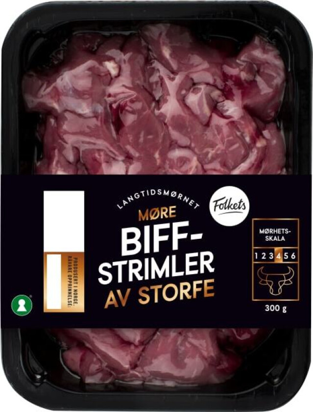 Bilde av Storfe Biffstrimler 300g