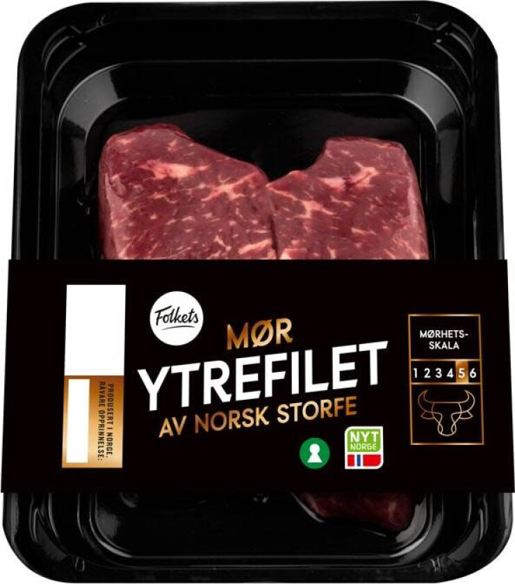 Bilde av Storfe Ytrefilet skivet Ca400g