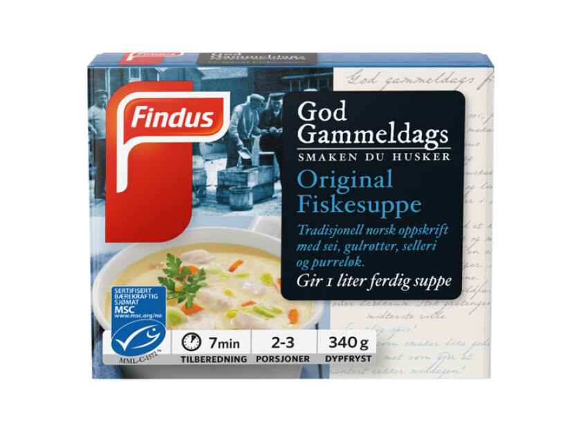 Findus Fiskesuppe Original 500g