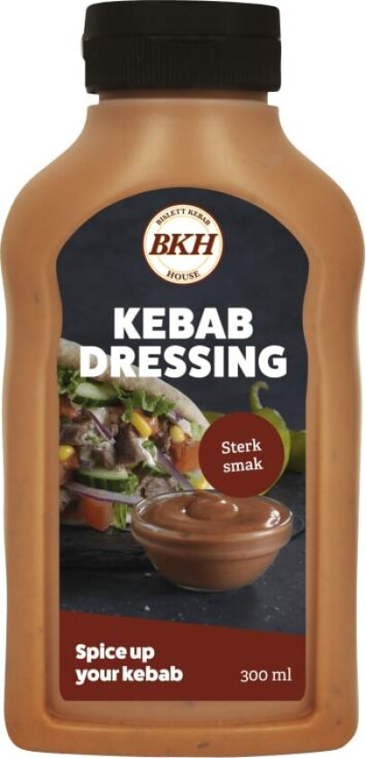 Kebabdressing Sterk 300ml