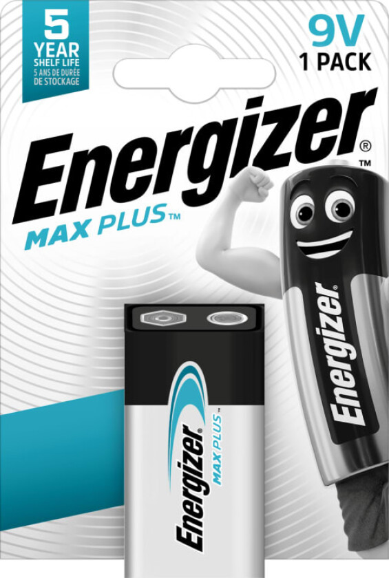 Bilde av Energizer® Max Plus 9V batteri