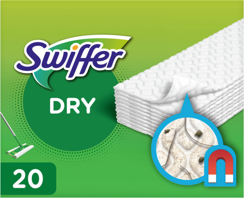 Swiffer Dry 20stk Refill