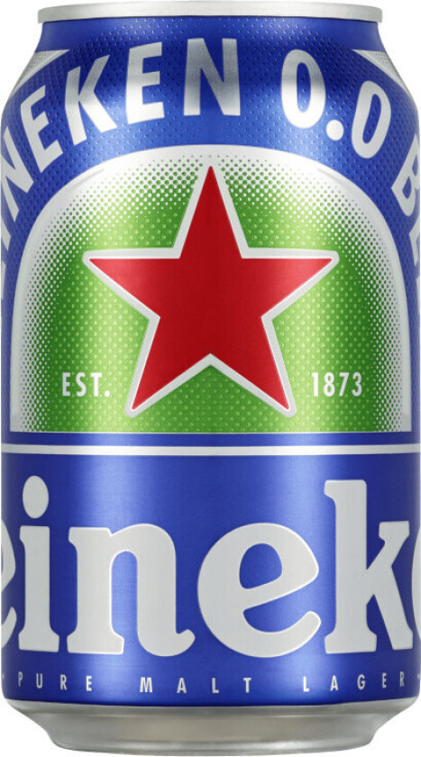 Heineken 0,0% 0,33l boks