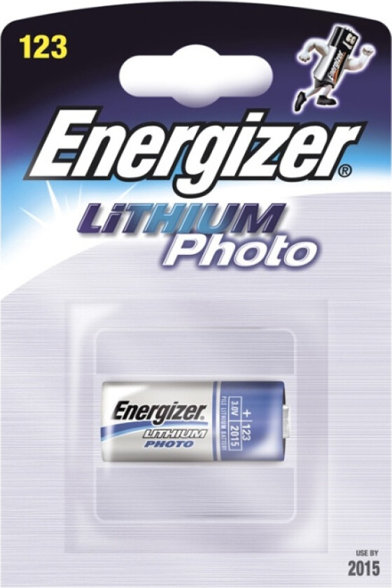 Energizer Lithium El123 1stk