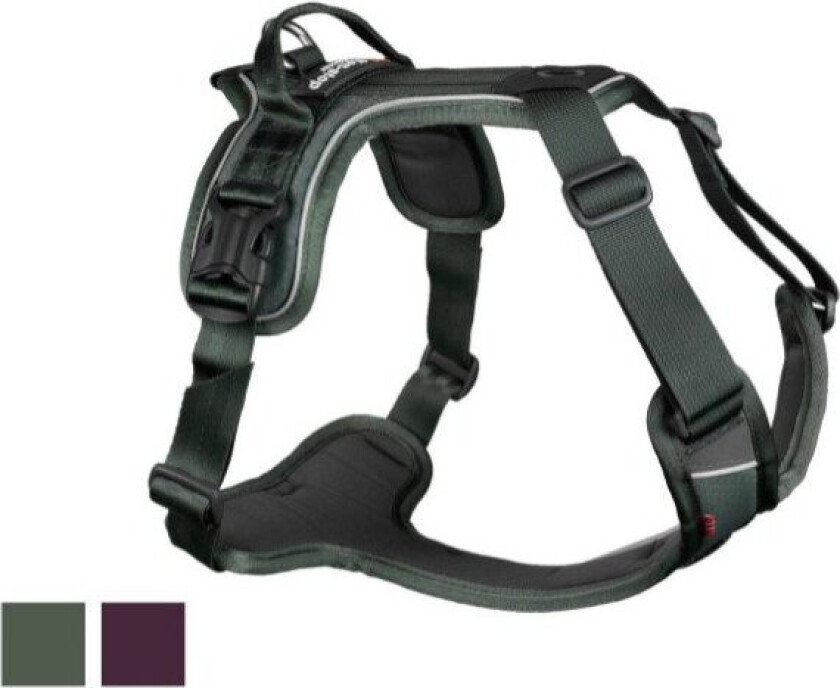 Ramble Harness Green Hundesele L