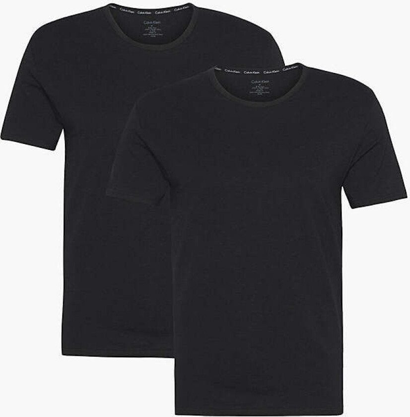 Bilde av 2 PACK CREW NECK T-SKJORTE Sort, M