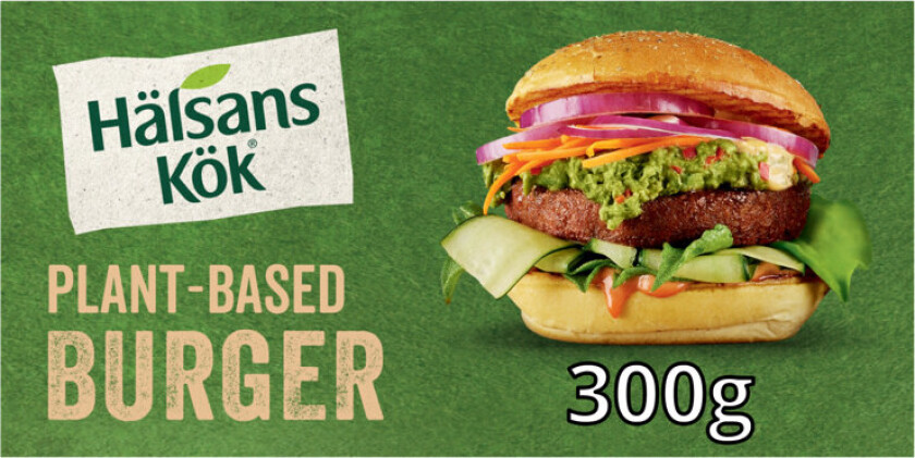 Hälsans Kök Veganske Burgere 300g