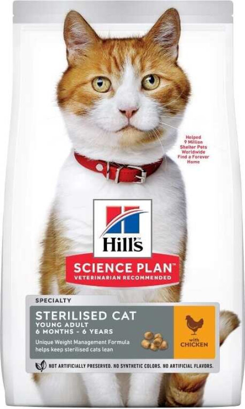 Hill's Science Plan Cat Adult Sterilised Chicken (3 kg)